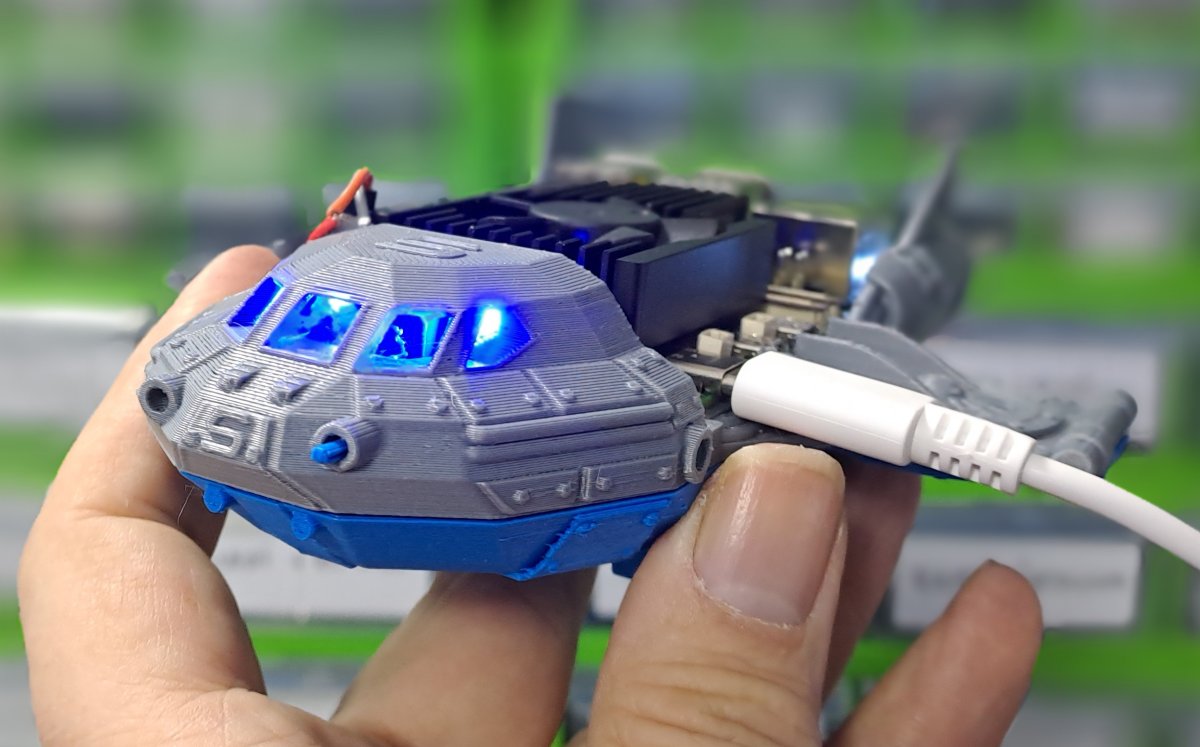 3dp Rpi5 Case Fun 3D printed Pi5 case! - Raspberry Pi Forums